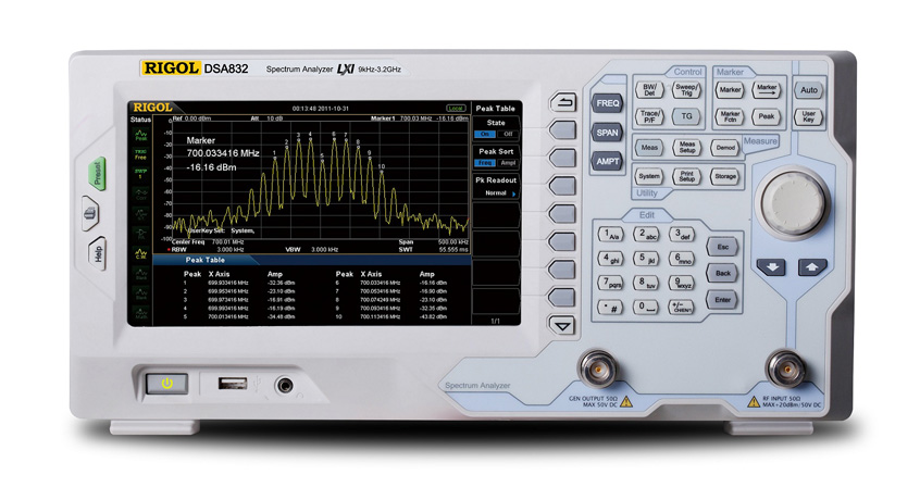 DSA832頻譜分析儀